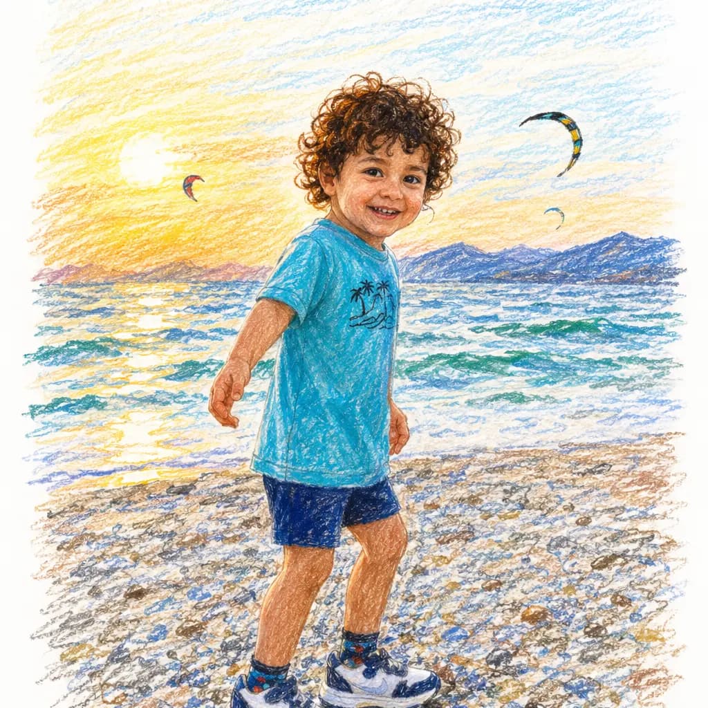Exemple de page modèle en couleur